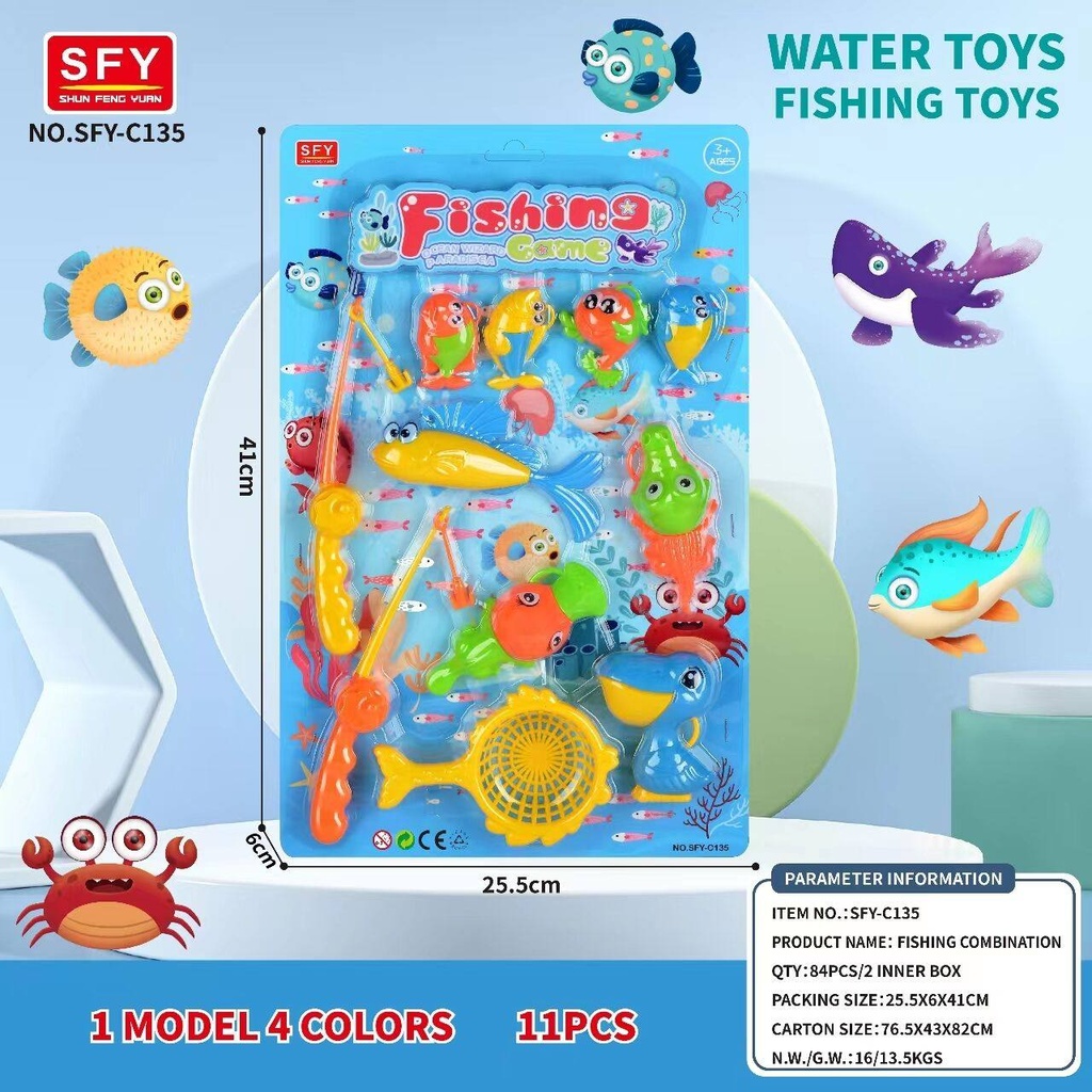 Water Fishing Set Toy