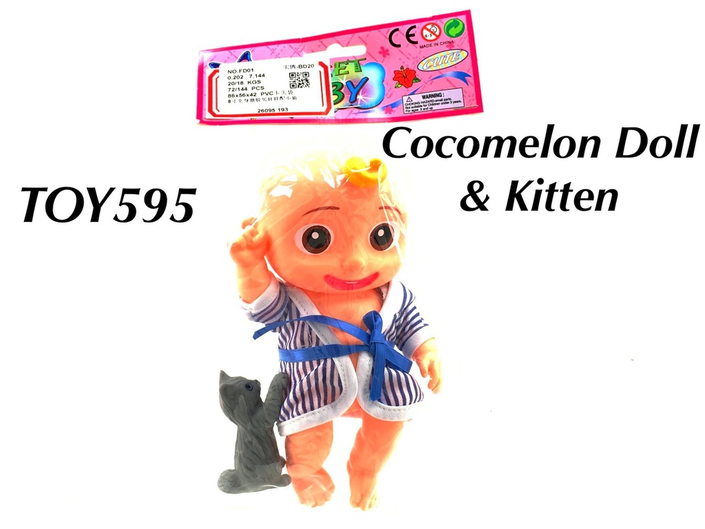 Cocomelon Doll & Kitten