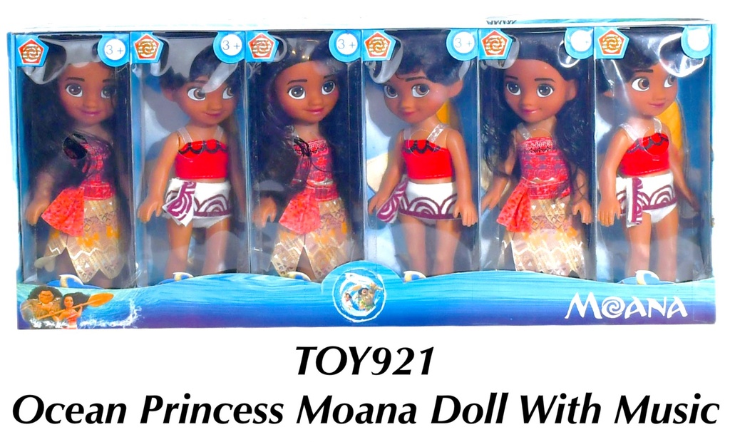 Ocean Princess Moana Doll with Music (25cm)