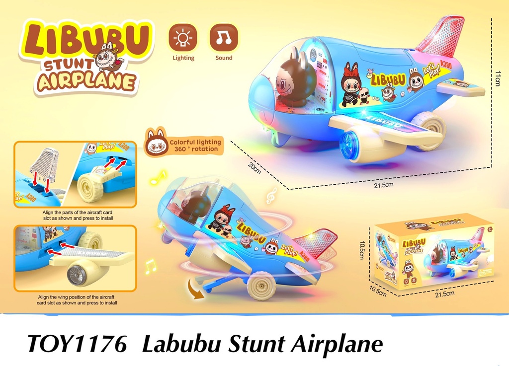 Labubu Stunt Airplane