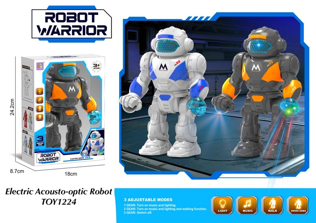 Electric Acousto-Optic Robot 