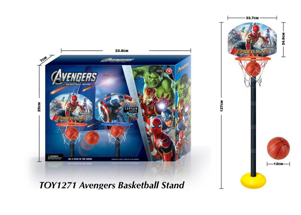 Avengers Basketball Stand