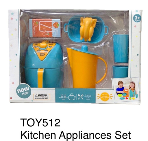 [TOY512] Kitchen Appliances Set