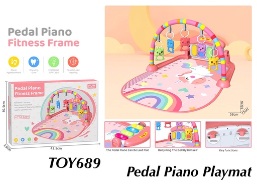 [TOY689(2)] Pedal Piano Playmat
