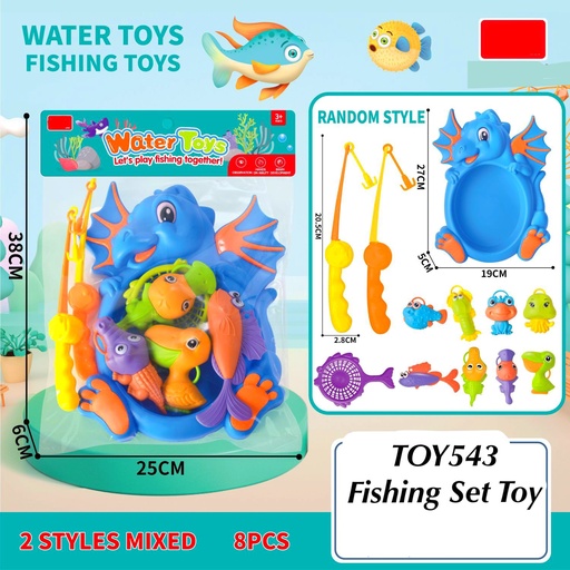 [TOY543(MAY)] Water Fishing Set Toy
