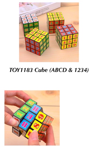 [TOY1183(Aug25)] Cube Toy