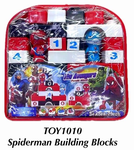 [TOY1010(OCT25C1)] Building Blocks Spiderman