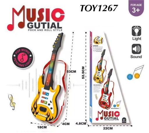 [TOY1267(OCT25C2)] Musical Guitar